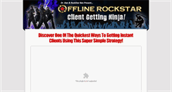 Desktop Screenshot of clientgettingninja.com